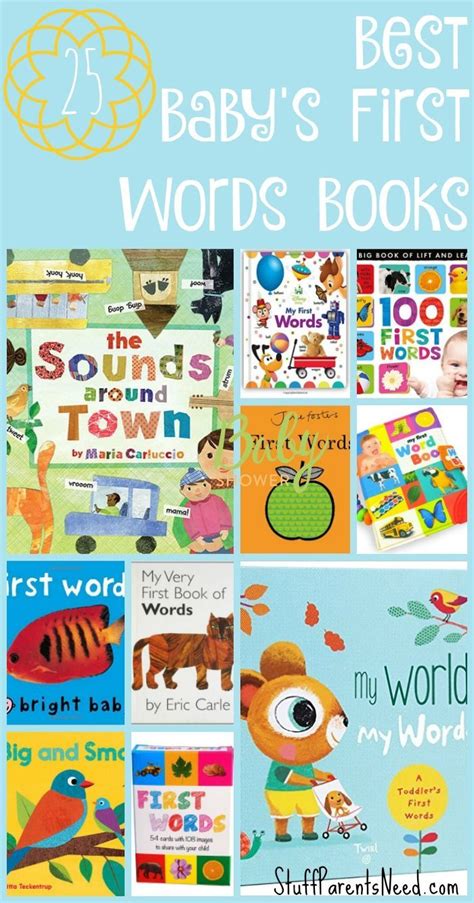 The Top 25 Babys First Words Books Babies First Words Babys First