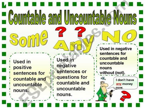 Esl English Powerpoints Countable And Uncountable Nouns