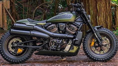 Short And Mean Harley Davidson Sportster S Is A Light Show On Wheels