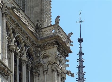 Notre Dame France Chimera Gothic Architecture Wikimedia Commons