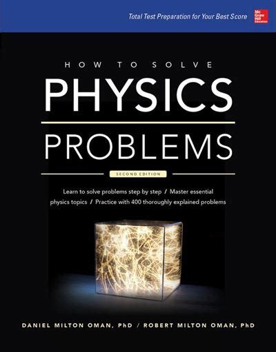 How To Solve Physics Problems Poche Daniel Milton Oman Achat