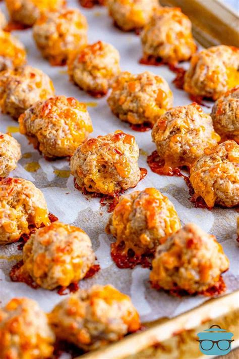 Cream Cheese Sausage Balls Video The Country Cook New Years Eve