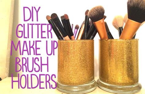 Maybe you would like to learn more about one of these? DIY GLITTER MAKEUP BRUSH HOLDERS - YouTube