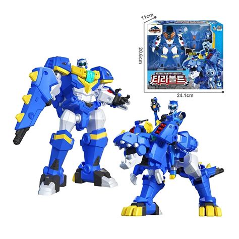 Mini Force 2 Super Dino Power Transformation Robot Toys Action Figures