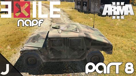 Arma 3 Exile Mod Napf Part 8 My New Humvee Youtube