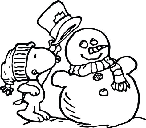 Free Printable Charlie Brown Christmas Coloring Pages For Kids - Best Coloring Pages For Kids