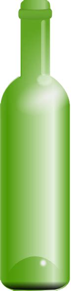 Empty Green Bottle Clip Art 115460 Free Svg Download 4 Vector