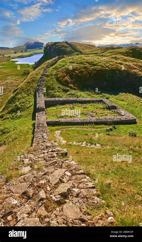 A Milecastle Fort On Hadrians Wall Near Houseteads Roman Fort