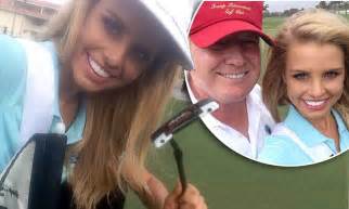 Tegan Martin Enjoys Friendly Game With Donald Trump Ahead Of Miss