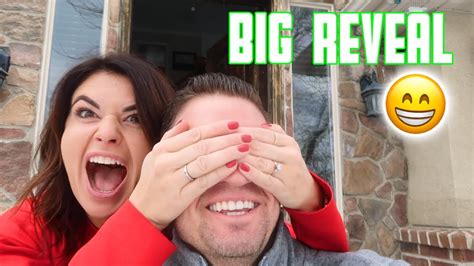 The Big Reveal Wife Surprises Husband With An Early Christmas Surprise Epic Wife Surprise