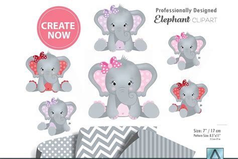 Pink And Gray Elephant Clipart 10 Free Cliparts Download Images On