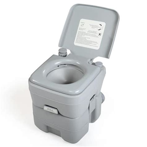 Jaxpety 53 Gal Portable Toilet Porta Potty Outdoor Toilet No Leakage