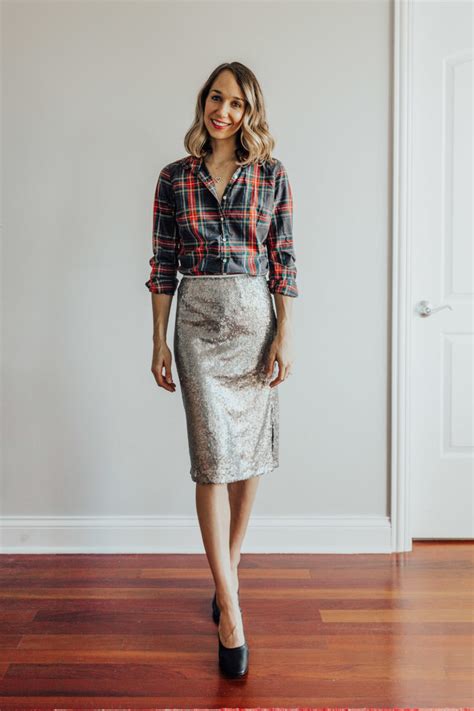 How To Wear A Sequin Skirt