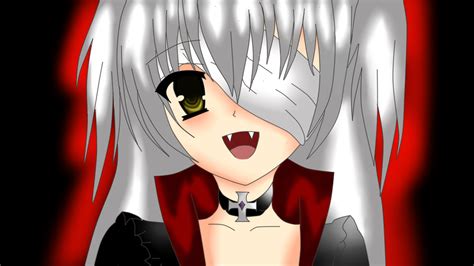 Vampire Anime Girl By Me By Xdeidax On Deviantart