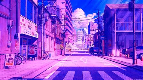 Hd Wallpaper Alleyway Japan Abstract Vaporwave Wallpaper Flare