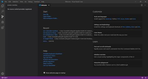 It keeps a commit history which allows you to revert to a stable state in case you mess up your code. Installing GitHub in Visual Studio Code for Windows 10 | by Bipin P. | Towards Data Science