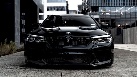 Download 1920x1080 Wallpaper Bmw M5 Black Front View