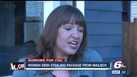 Woman Caught On Camera Stealing Package From Mailbox In Irvington Youtube