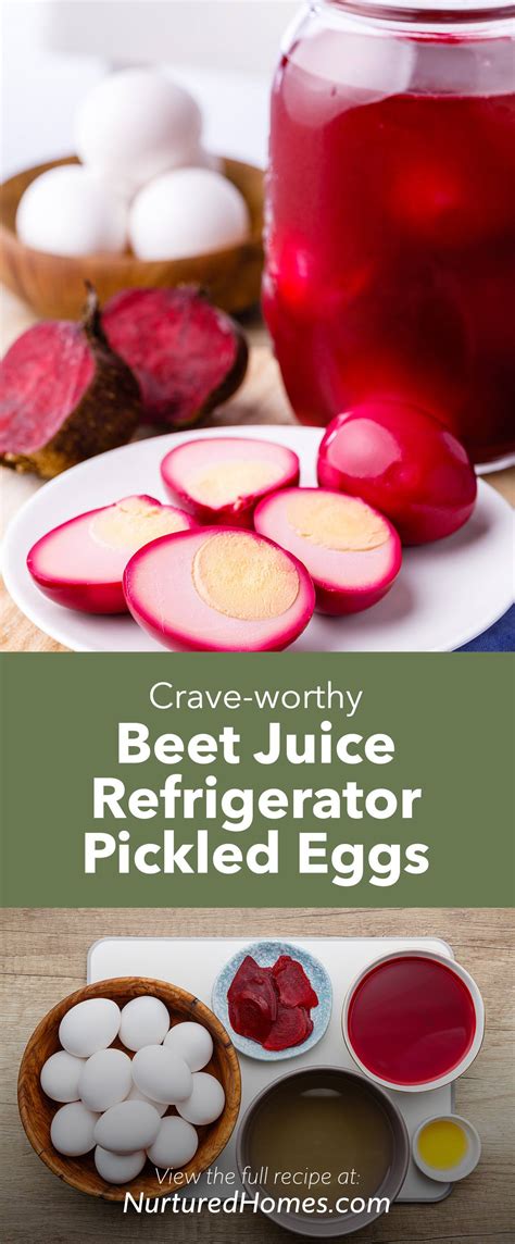 The Best Beet Juice Pickled Eggs No Canning Required Nurtured Homes