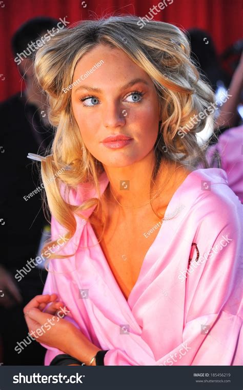 Candice Swanepoel Inside Victorias Secret Fashion Stock Photo Edit Now