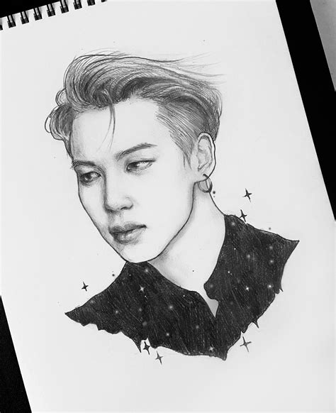 Share More Than 73 Sketches Of Jimin Super Hot Ineteachers