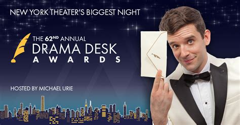 The 62nd Annual Drama Desk Awards — The Town Hall