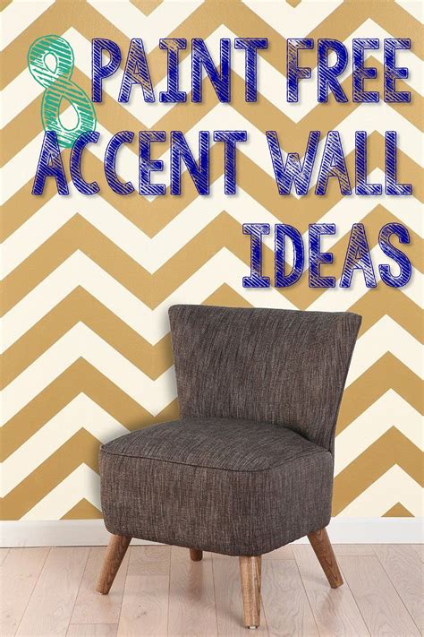 I totally understand why the accent wall was a thing back in the earlier 2000s: 8 Paint-Free Accent Wall Ideas | You Put it Up
