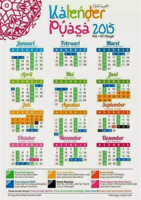 Kalender Islam 2019 Lengkap Katherine May