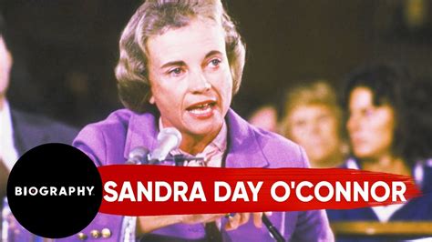 Sandra Day Oconnor First Woman To Serve On The Supreme Court Mini