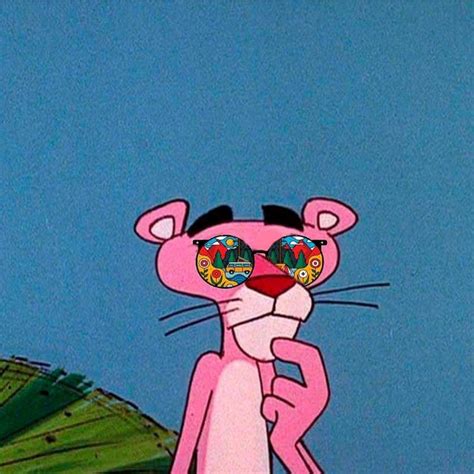 Sunsetloverのためのサングラス In 2020 Cartoon Wallpaper Pink Panther Cartoon