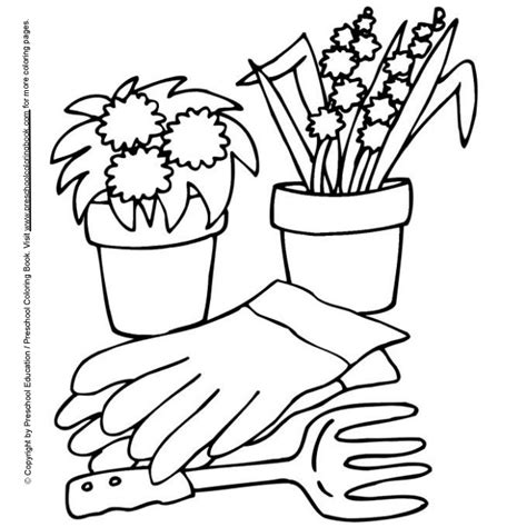 Spring is the perfect time to get creative! www.preschoolcoloringbook.com / Spring Coloring Page
