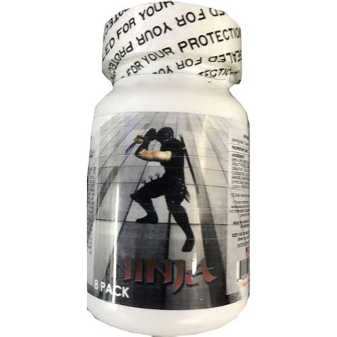 Ninja Male Sex Enhancer Bottle Rhino Platinum