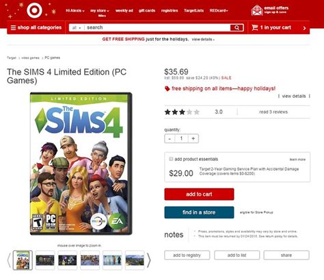 Target Sale 40 Off The Sims 4 This Week Only Simsvip