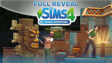 The Sims 4 Jungle Adventure Official Assets