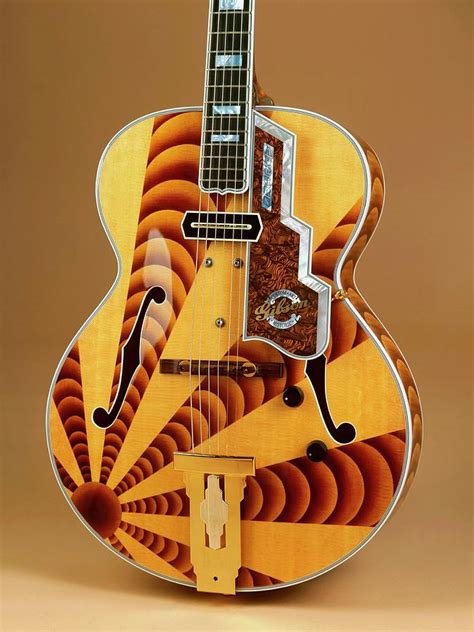 Gibson Art Deco Guitar The Auburn Photograph By Mick Flynn Pixels