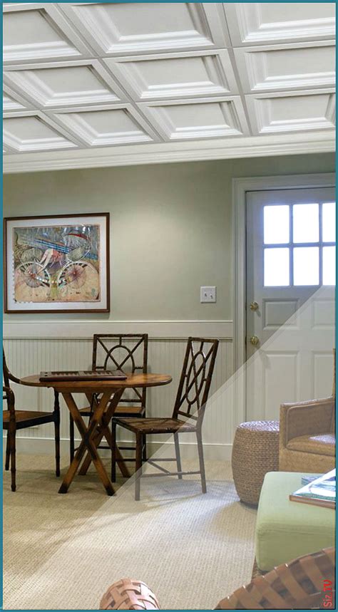 Discover various kitchens with coffered ceilings photo gallery showcasing different design ideas. A coffered ceiling makes a statement in this walkout ...