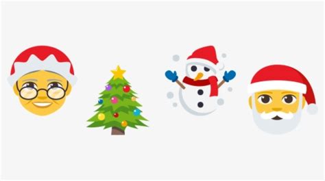Transparent Christmas Emoji Png Christmas Emojis Png Download Free