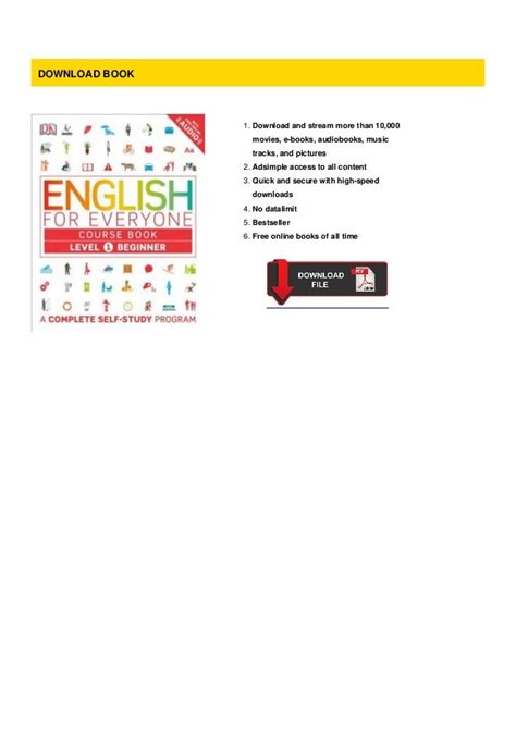 Pdf English For Everyone Level 1 Beginner Course Book Ready