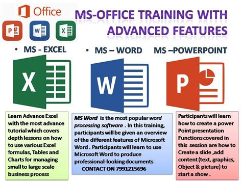 Advanced Microsoft Office Training At Rs 10000unit Microsoft Office