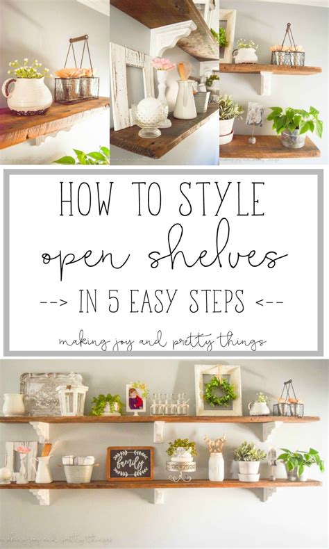 Innovation goes hand in hand with style when it comes to our kitchen sink accessories. How to Style Open Shelves In 5 Easy Steps!