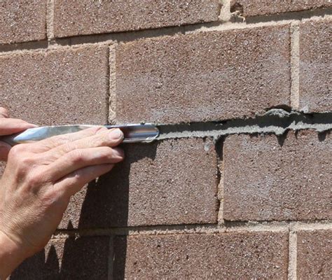 Repairing Mortar Joints Sakrete