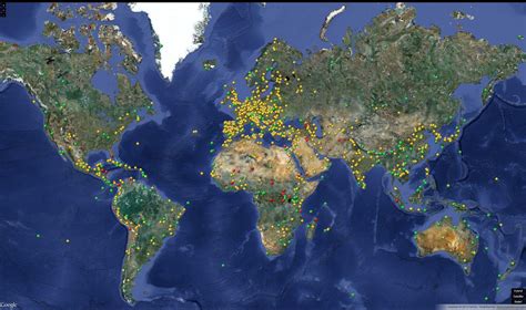 Map Of All Unesco World Heritage Sites 1918 X 1133 Rmapporn