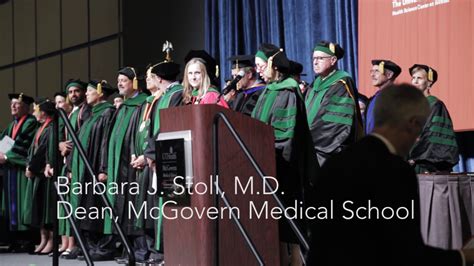 Mcgovern Medical School Commencement 2017 Youtube