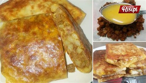 Tebar doh, bentang atas kuali, tuang inti, lipat dan terus dimasak. Cara Buat Murtabak Popia Simple. Guna Kulit Popia Jadi ...