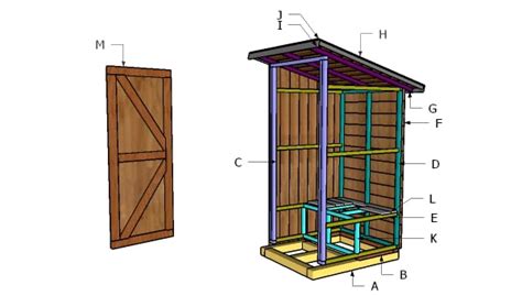 How To Build A Simple Outhouse Howtospecialist How To Build Step