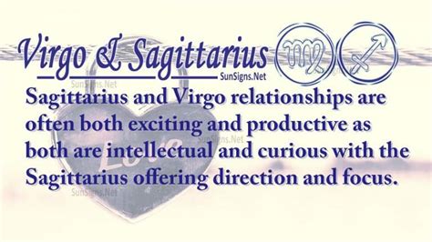 Virgo Sagittarius Love Compatibility Sunsignsnet