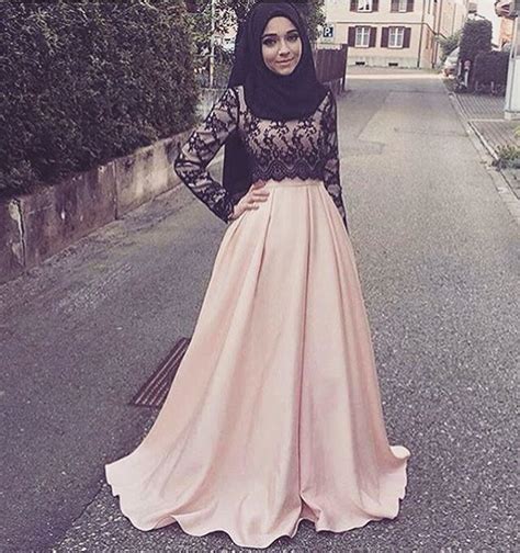 Pin By Sumeja Murati 😇😊 On Hijab Prom Dresses Long With Sleeves