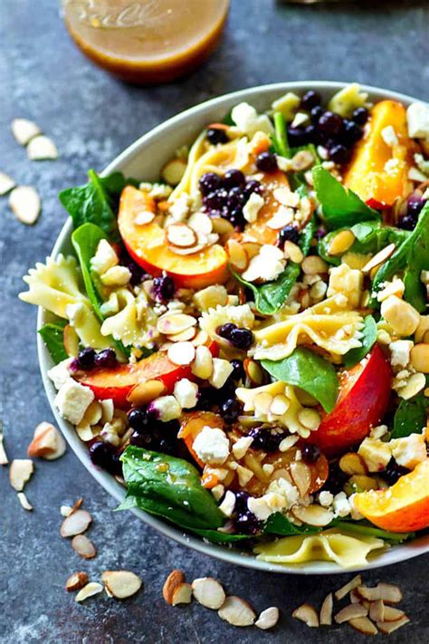 The 2 main types of fatty liver disease are: Blueberry Peach Feta Spinach Pasta Salad