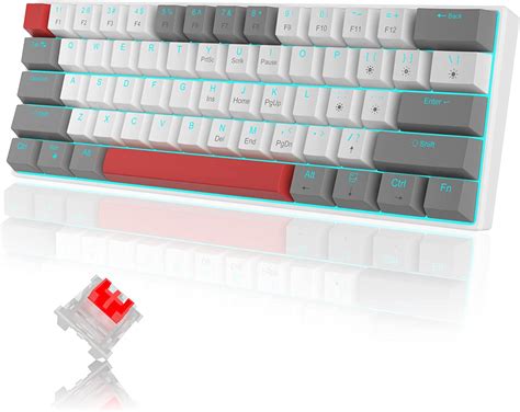 Magegee Upgrade 60 Mechanical Keyboard Gaming Keyboard Sea Blue