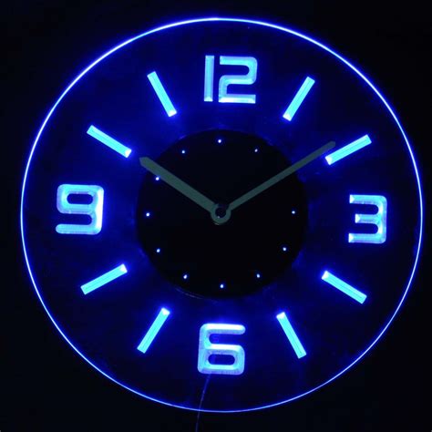 Save Up Some Energy With The Use Of Led Light Wall Clocks Warisan
